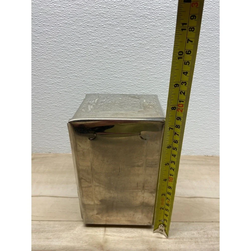 Vintage Utilities Specialties Co. Stainless Steel Napkin Dispencer
